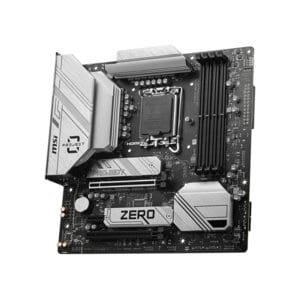 TARJETA MADRE MSI B760M PROJECT ZERO DDR5 MATX DP/WIFI/BT LGA 1700