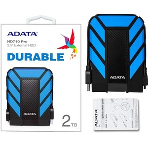DISCO DURO EXTERNO ADATA HD710 PRO 2TB USB 3 2 2 5IN AZUL