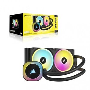 ENFRIAMIENTO LIQUIDO CORSAIR ICUE LINK H100I RGB AIO 240MM NEGRO