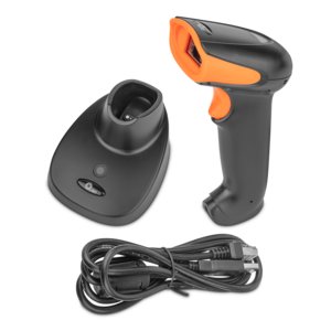 ESCANER DE CODIGO DE BARRAS QIAN BASE PARA CARGAR USB+ 2.4G+ BLUETOOTH