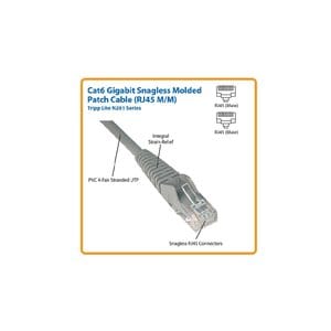CAT6 GIGABIT SNAGLESS MOLDED 