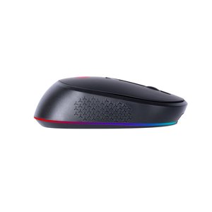 MOUSE THUNDER INALAMBRICO RECARGABLE, BLUETOOTH, DPI: 1200, 2400, 3200, CAMBIO DE LUZ RGB Y NAVEGACION 
