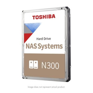 Disco Duro Interno Toshiba® N300  de Rendimiento , 10TB 7200RPM y 256MB Cache.
