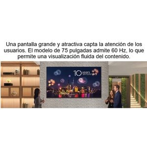 Pantalla LG Signage 86INC      4k 500 Nits 24/7 Hrs