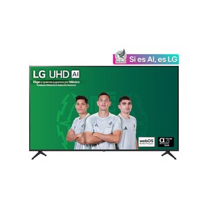 "PANTALLA LG 86 PULGADAS UHD AI UA75 4K SMART TV 2025 CON REGULADRO DE VOLTAJE VICA T-1 750VA/400W
"
