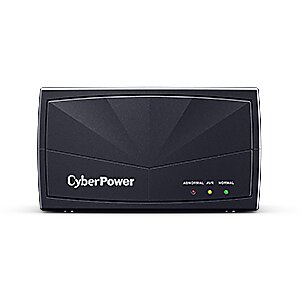 "Regulador de Voltaje Cyberpower 1000VA 500W 8 NEMA 5 15R 
"