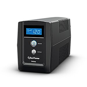 "UPS Linea interactiva Cyberpower 750VA.LCD 300W.120V.
"