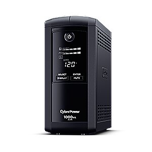 "UPS Linea interactiva Cyberpower CP1000AVRLCDA 1000VA/600W LCD AVR.Minitorre
"