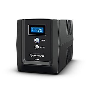 "UPS Linea interactiva Cyberpower OM1500ATLCDA 1500VA/900W.LCD.AVR.RJ11/RJ45/
"