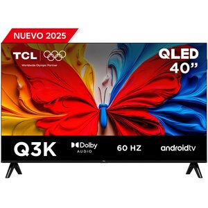 "PANTALLA TCL 40 INC QLED FLAT FHD GOOGLE TV DOLBY AUDIO 2X8W
"