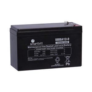 SMARTBITT BATERIA SBBA12-9, 12V/9AH, 12 VOLTS 9 AMPERES, SELLADA LIBRE DE MANTENIMIENTO, TECNOLOGIA VRLA