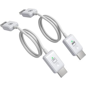 BROBOTIX EXTENSOR HDMI INALAMBRICO HASTA 50 METROS BROBOTIX -  Cable Adaptador Convertidor Audio Video Pantalla Proyector 