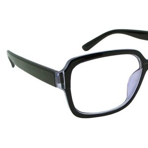 LENTES ANTIRADIACIÓN PARA COMPUTADORA, NEGRO BRILLANTE