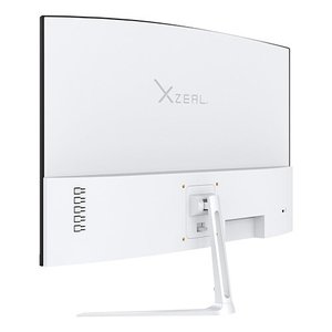 Monitor Xzeal 23.8" Xzeal XST-570-1 Panel Curvo VA FHD 100Hz 5ms 1xVGA + 1xHDMI + Vesa 100x100mm Blanco