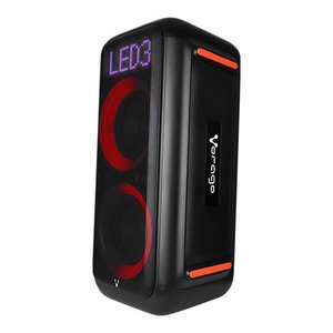 Bafle Vorago Ksp-700  Karaoke Super Bass Ipx4 Control Remoto