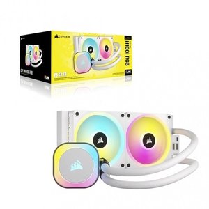 ENFRIAMIENTO LIQUIDO CORSAIR ICUE LINK H100I RGB AIO 240MM BLANC