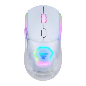 MOUSE GAME FACTOR MOW700 INALÁMBRICO, CARCASAS INTERCAMBIABLES 2.4G BT PIXART 3395 26
