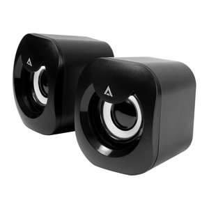 Bocinas para Computo Acteck Esence Basic AS215 / 3.5 mm / Sonido Estereo 2.0 / 6 W / Advanced Negro