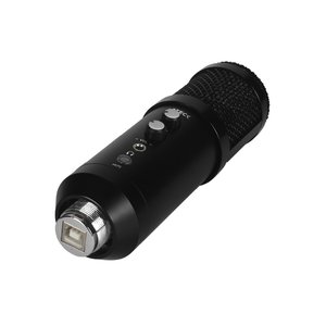 Micrófono Acteck para Computo Devo Plus MC455 / USB A / Condensador / Tripie + Filtros de sonido / Advanced Negro