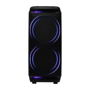 "BAFLE VORAGO KSP-800 15""x2 MICROFONO INALAMBRICO NEGRO
"