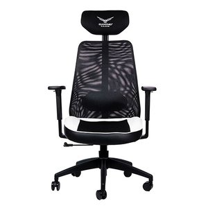 NACEB SILLA DE MALLA GAMER X-ONE BLANCO NA-09S4B