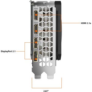 TARJETA DE VIDEO GIGABYTE RX 7600 XT GAMING OC 16G GDDR6 PCIE 4