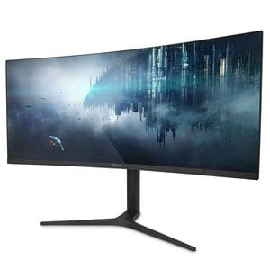 Monitor Gamer Curvo Yeyian Va 34 , 180hz, 1ms, 3440x1440 Wide Quad Hd, Luces Rgb, Hdmi 2.1, Displayport, Freesync, G-sync,