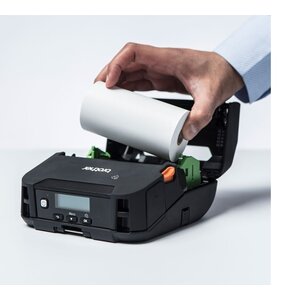 Impresora portátil robusta de 4 pulgadas con tecnología inalámbrica Wi-Fi y Bluetooth y batería inteligente de iones de li