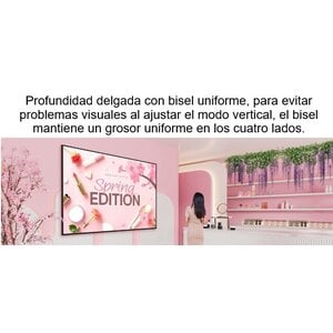 Pantalla LG Signage 86INC      4k 500 Nits 24/7 Hrs