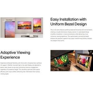 Pantalla LG Signage 55INC      4K 350 Nits 16/7 Hrs