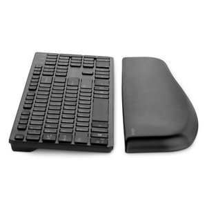 Kensington Reposamuñecas Ergosoft para teclado normal color negro, largo de 17.5"