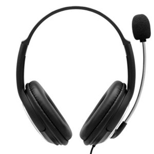 BROBOTIX AUDIFONO DIADEMA USB CON MICROFONO AJUSTABLE TIPO GAMER - 1 Conector USB para Microfono y Audio - Control de Volu