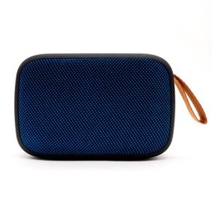 BROBOTIX BOCINA BLUETOOTH CON RADIO FM Y PUERTO USB/TF COLOR AZUL - Recargable
