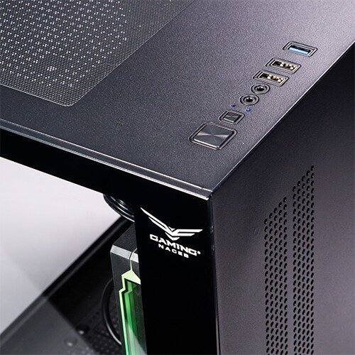 Naceb Starfall Gabinete para computadora gamer - Micro ATX, Mini ATX, ITX Placa base admitida - Torre - Metálico, Vidrio t