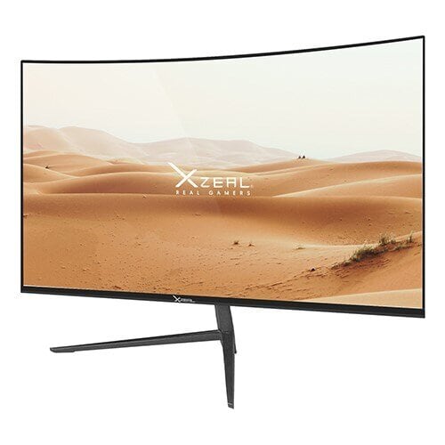 Monitor gaming LCD XZEAL XZMX351B 24.0"" (61.0cm) Clase Full HD Pantalla curva - 16:9 - Negro - 23.8"" (60.5cm) Viewable -