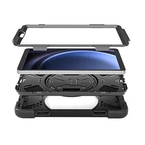 BROBOTIX FUNDA DE USO RUDO PARA TABLETA SAMSUNG® GALAXY TAB A9 DE 8.7" (SM-X110/X115/X117). INCLUYE: CORREA DE HOMBRO DESM