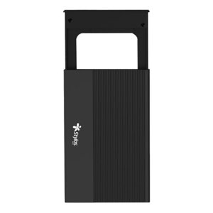 ENCLOSURE STYLOS 2.5" PARA SSD / HDD / INTERFAZ TIPO C/ ALUMINIO / NEGRO 