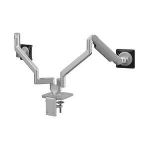 Brazo de monitor M/Flex para dos monitores - Arm Style: 4” Straight/Angled Link/Dynamic Link - Soporta dos monitores hasta