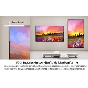 LG 4K UHD Signage 43" 3,840 × 2,160 350 nit Bezel : 10.8mm 16 / 7