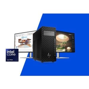 WorkStation HP Z2 G1i Torre, Intel® Core™ Ultra 7 265 (hasta 5,3 GHz,  20 núcleos), RAM DDR5-5600 MT/s de 32 GB (2 x 16 GB