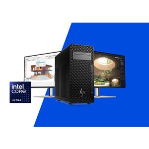 WorkStation HP Z2 G1i Torre, Intel® Core™ Ultra 9 285 (hasta 5,6 GHz,  24 núcleos), RAM DDR5-5600 MT/s de 64 GB (2 x 32 GB