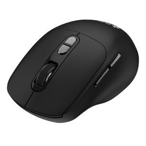 Mouse Stylos - Radiofrecuencia - USB - Óptico - 6 Botón(es) Programable(s) - Negro - Inalámbrico - 2.40GHz - 600 dpi