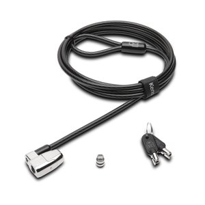 Kensington ClickSafe 2.0 Cable de Bloqueo Para Portátil, Tableta, Computador - Cierre con llave - Negro - Acero al carbono