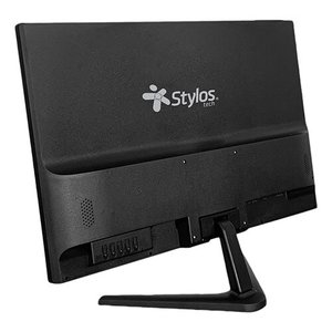 Monitor Stylos 19" Stylos SMOT3 Panel Plano LED HD 60Hz 5ms 1xVGA + 1xHDMI + Vesa 100x100mm Negro