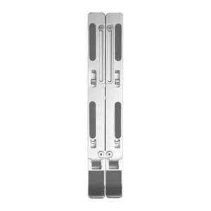 BROBOTIX SOPORTE PLEGABLE PARA LAPTOP, PORTÁTIL, SMARTHPHONES, TABLETS, LIBROS, MATERIAL ALUMINIO, CUENTA CON 7 NIVELES DE