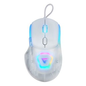 "Mouse Gamer Game Factor Óptico MOG530, Alámbrico, USB, 12.000DPI, Blanco

"