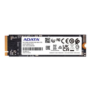 DISCO ESTADO SOLIDO ADATA LEGEN 960 4TB M.2 2280 PCIE GEN4 X4 NVME