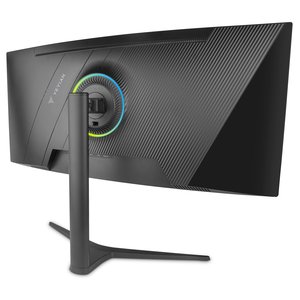 Monitor Gamer Curvo Yeyian Va 34 , 180hz, 1ms, 3440x1440 Wide Quad Hd, Luces Rgb, Hdmi 2.1, Displayport, Freesync, G-sync,