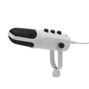 Micrófono PC Gamer Yeyian, Micrófono USB Condensador con Cancelación de Ruido, USB Tipo-C, Silencio, Control de Ganancia, 