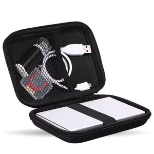 "BROBOTIX ESTUCHE PROTECTOR RÍGIDO PARA DISCO DURO DE 2.5"" COLOR NEGRO - Disco Duro HDD Enclosure, HDD
"